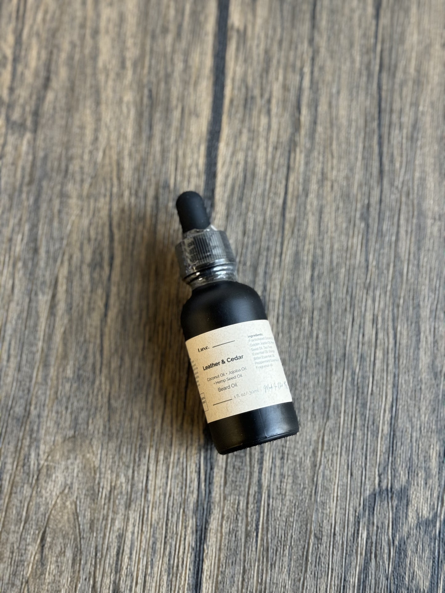 Luxe - Beard Oil Leather and Cedar