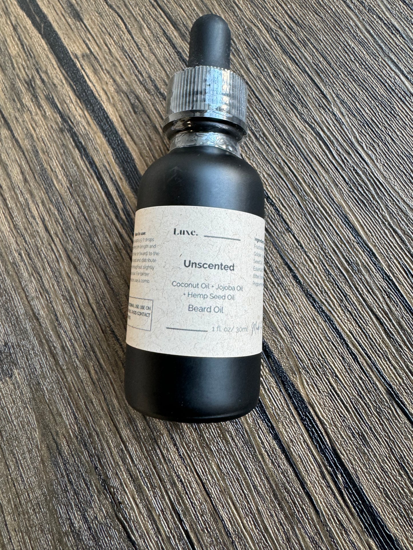 Luxe Beard Oil Unscented