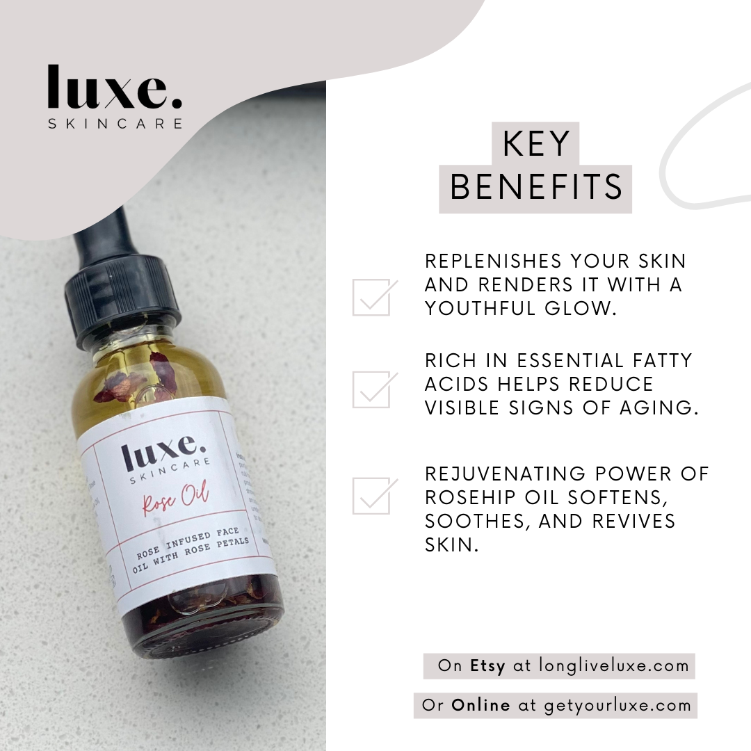 Luxe Rose Infused Face Oil