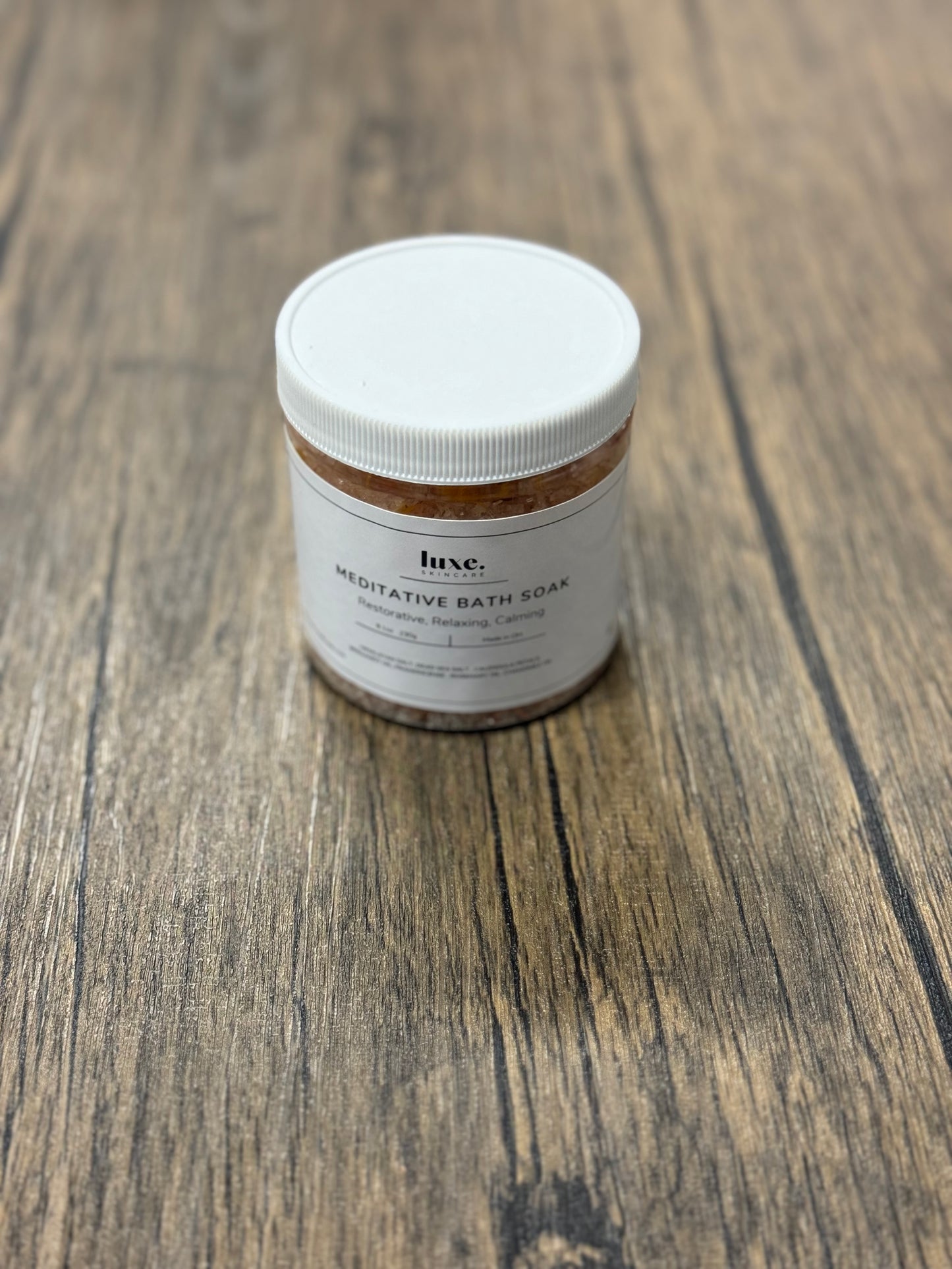 Luxe Deep Relaxation Bath Salt Soak with Dead Sea 8oz