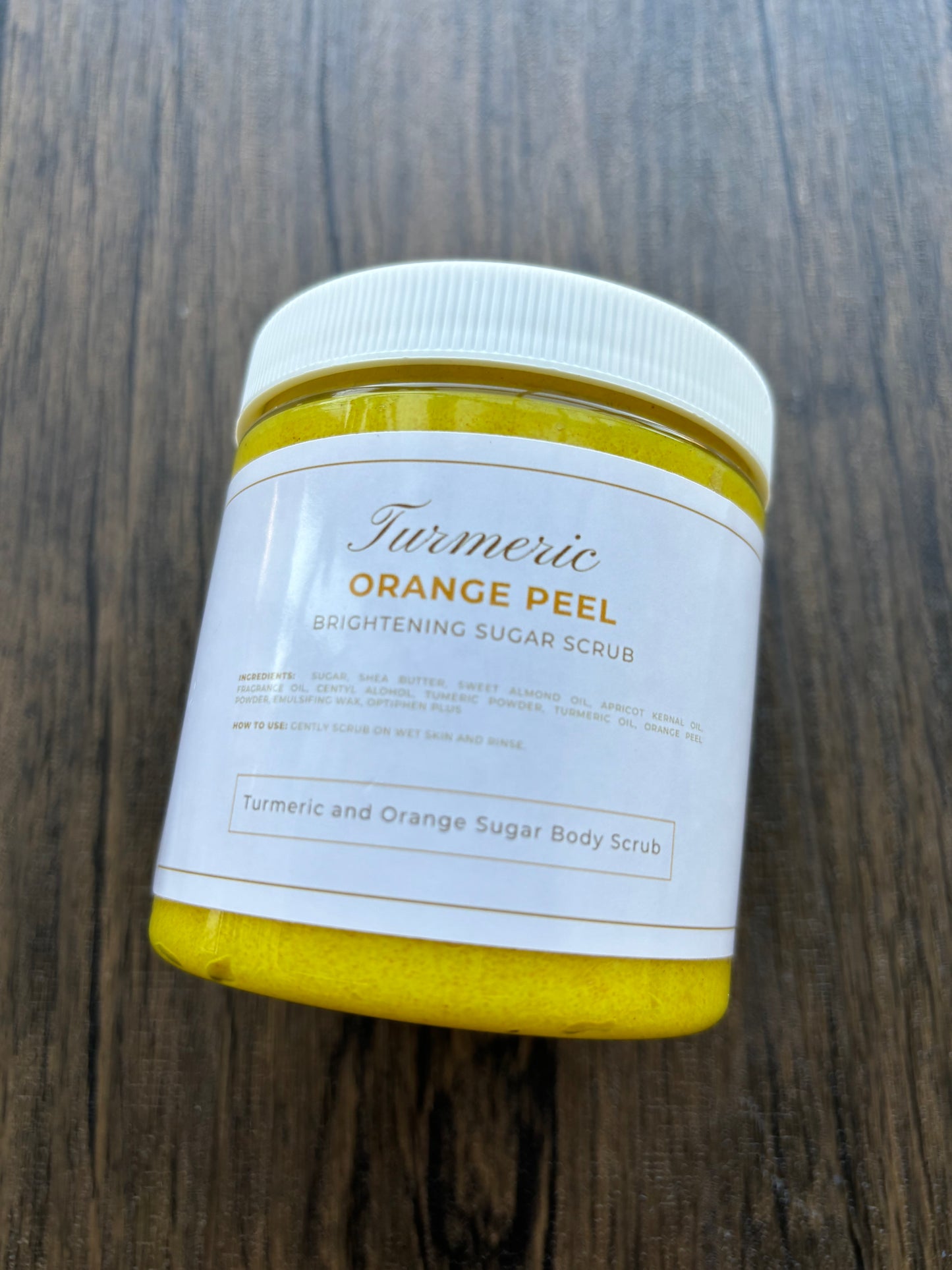 Luxe Skincare Turmeric & Orange Peel Sugar Body Scrub