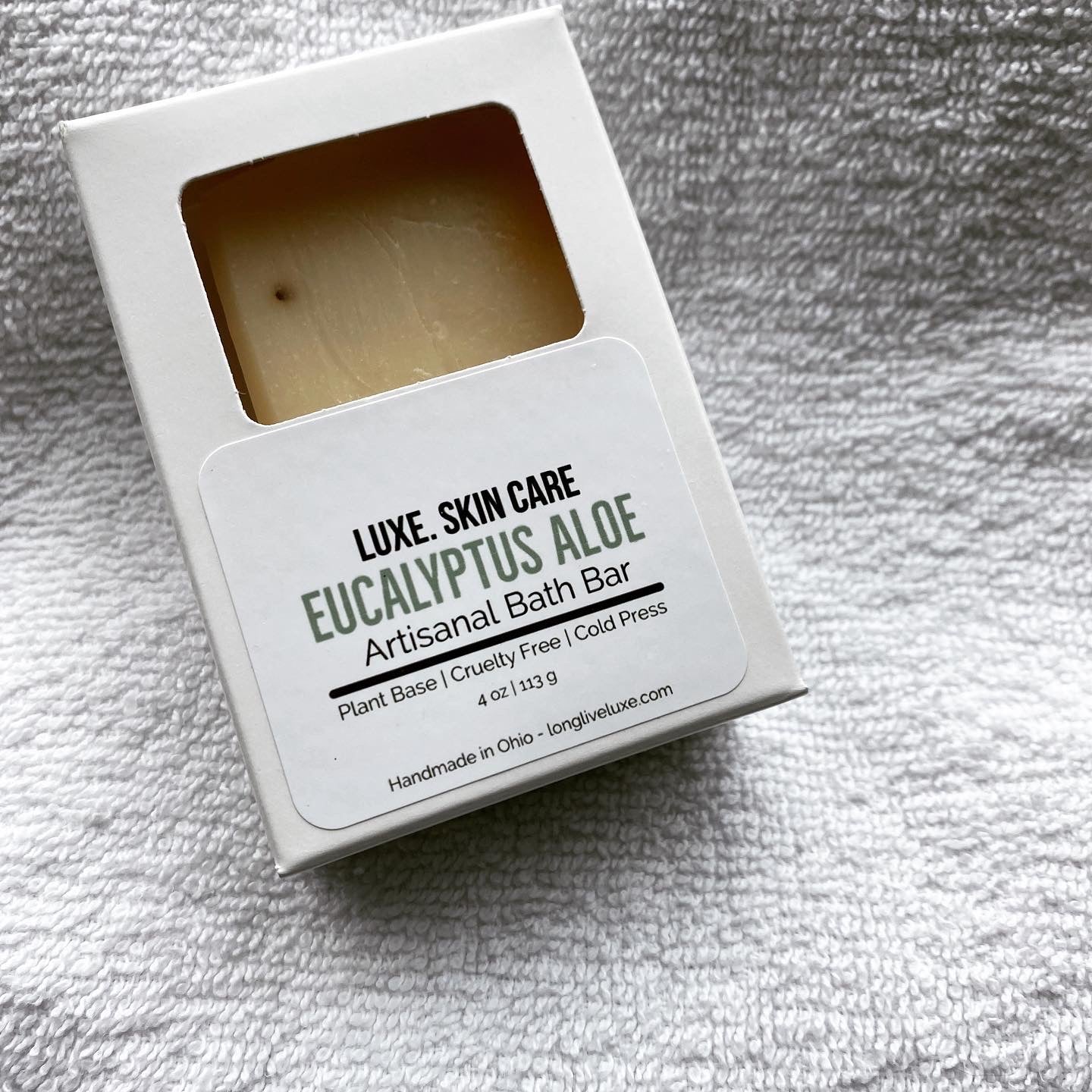 Luxe Cold Pressed Oil Soap Bar