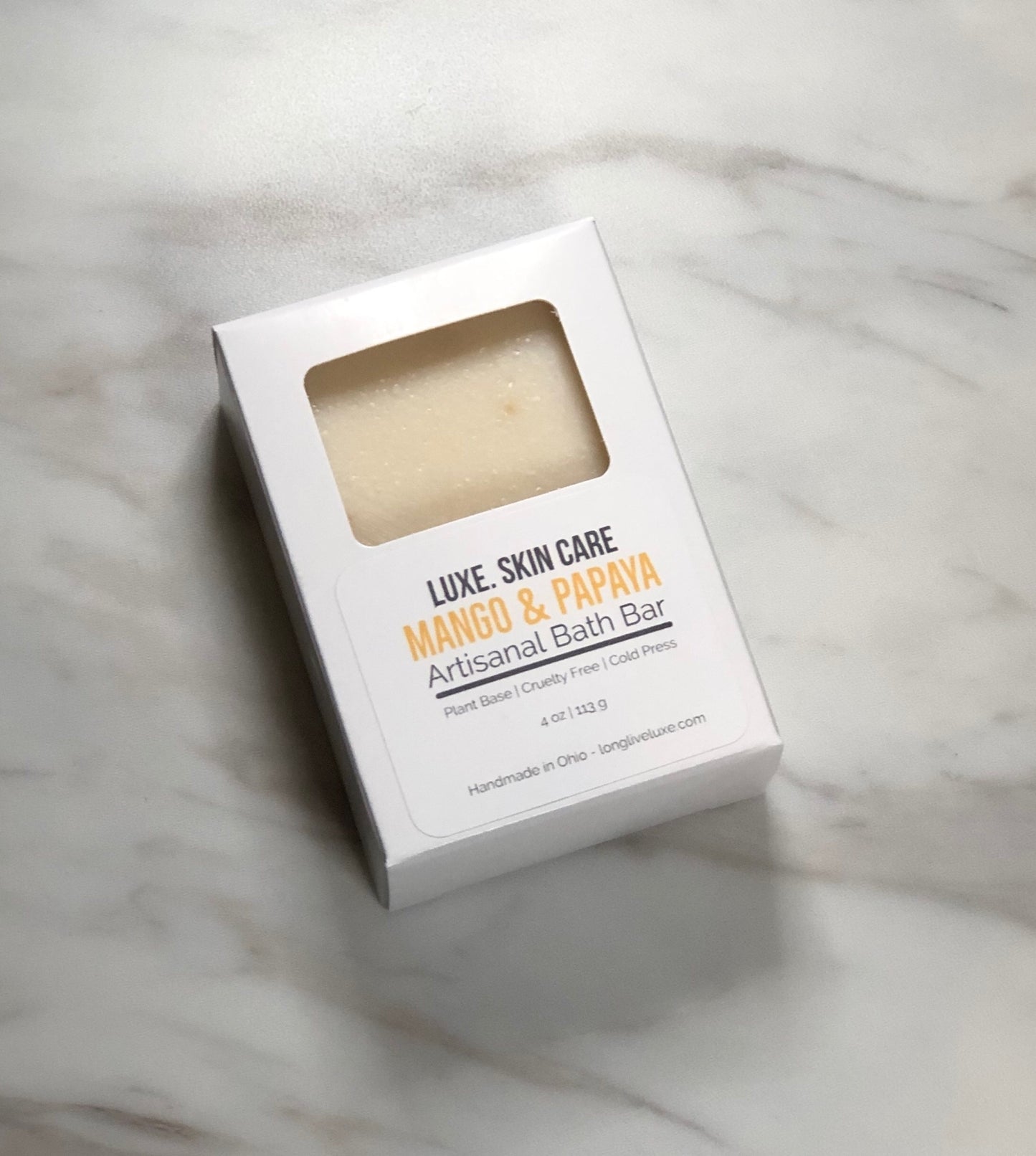 Luxe Cold Pressed Oil Soap Bar